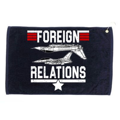 Foreign Relations Grommeted Golf Towel