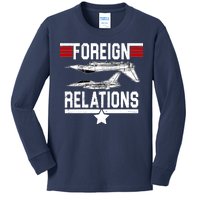 Foreign Relations Kids Long Sleeve Shirt