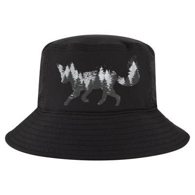 Forest Fox Animal Cool Comfort Performance Bucket Hat