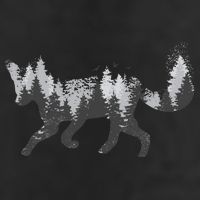 Forest Fox Animal Garment-Dyed Heavyweight T-Shirt
