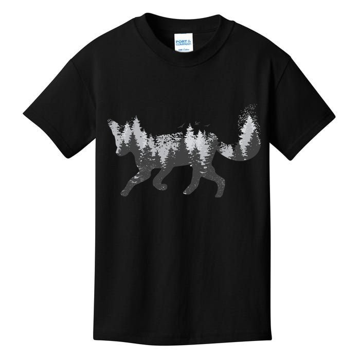 Forest Fox Animal Kids T-Shirt