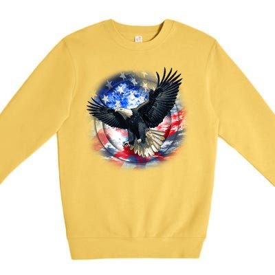 Forever Free United States Eagle Premium Crewneck Sweatshirt