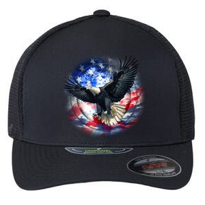 Forever Free United States Eagle Flexfit Unipanel Trucker Cap