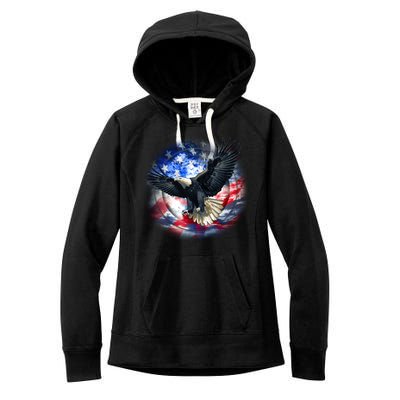 Forever Free United States Eagle Women's Fleece Hoodie