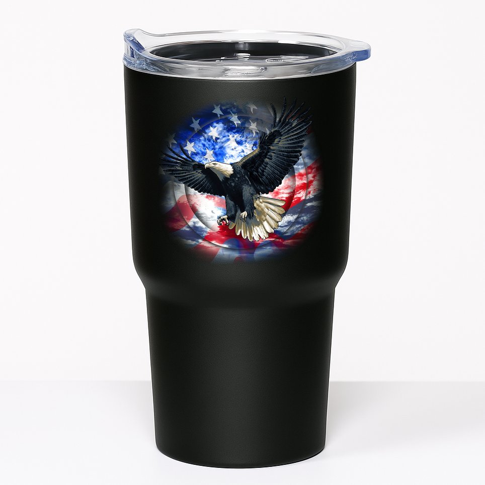 Forever Free United States Eagle Tumbler