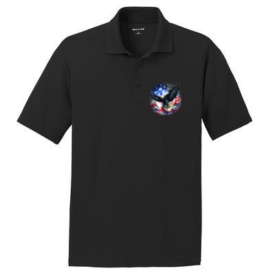 Forever Free United States Eagle PosiCharge RacerMesh Polo