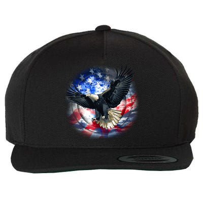 Forever Free United States Eagle Wool Snapback Cap