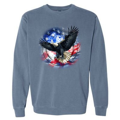 Forever Free United States Eagle Garment-Dyed Sweatshirt