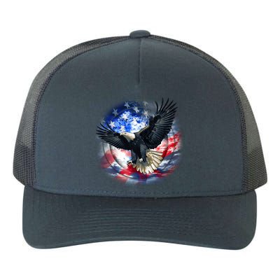 Forever Free United States Eagle Yupoong Adult 5-Panel Trucker Hat