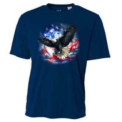 Forever Free United States Eagle Cooling Performance Crew T-Shirt