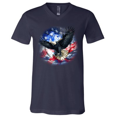 Forever Free United States Eagle V-Neck T-Shirt