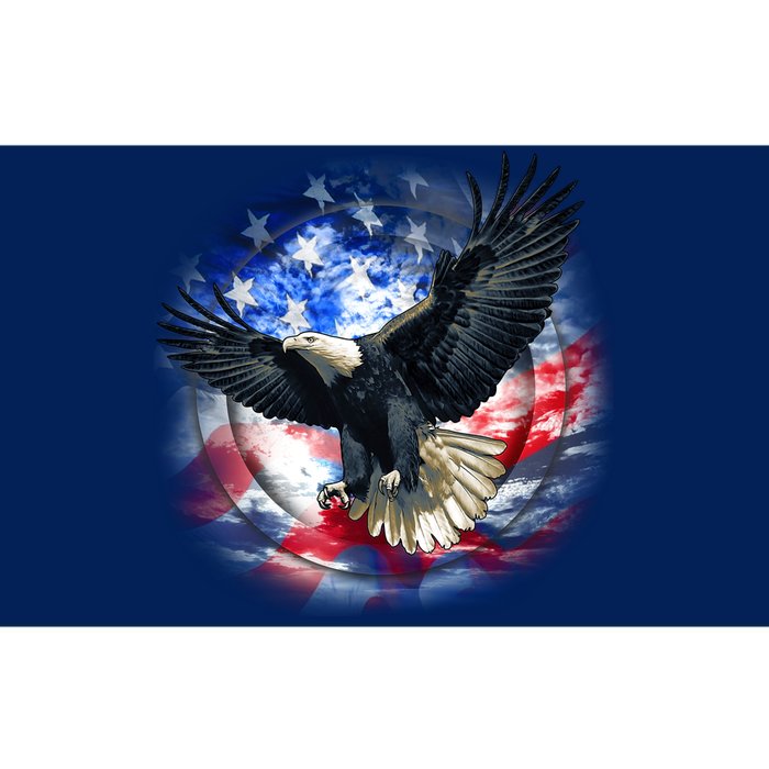 Forever Free United States Eagle Bumper Sticker