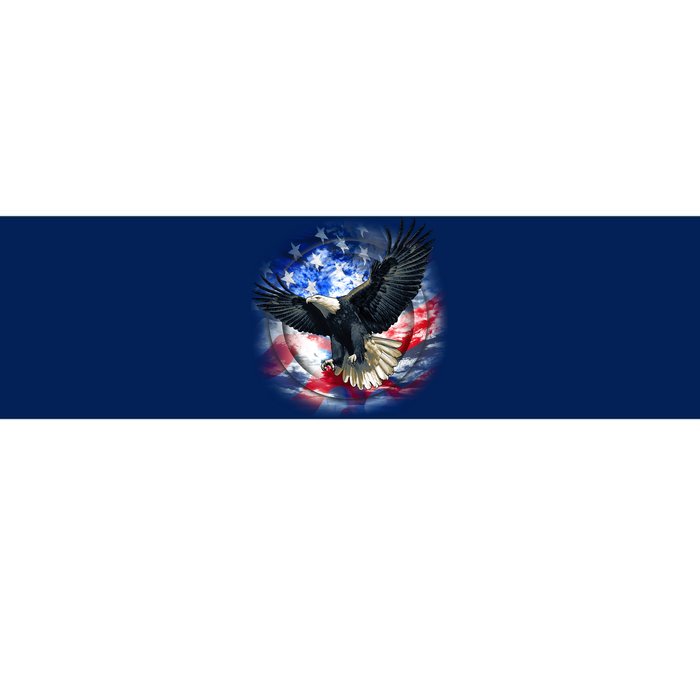 Forever Free United States Eagle Bumper Sticker