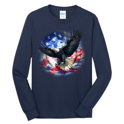 Forever Free United States Eagle Tall Long Sleeve T-Shirt