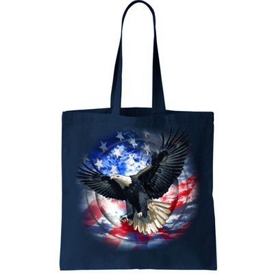 Forever Free United States Eagle Tote Bag