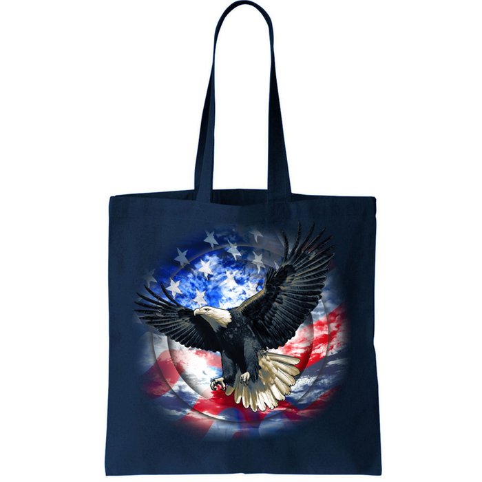 Forever Free United States Eagle Tote Bag