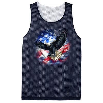 Forever Free United States Eagle Mesh Reversible Basketball Jersey Tank