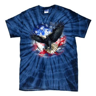 Forever Free United States Eagle Tie-Dye T-Shirt