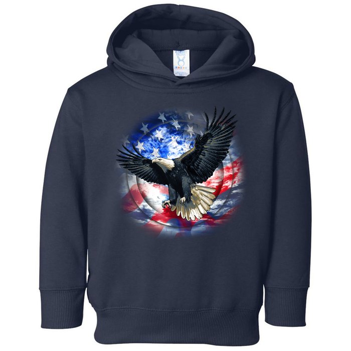 Forever Free United States Eagle Toddler Hoodie