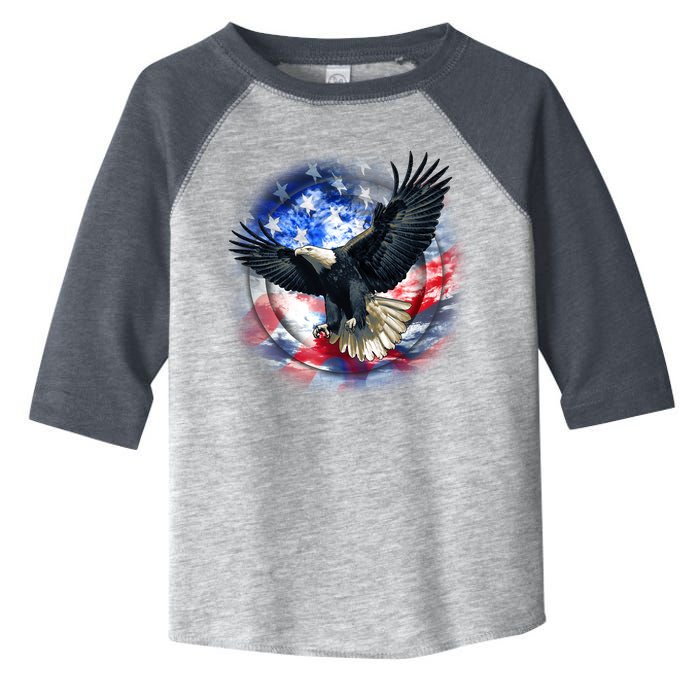 Forever Free United States Eagle Toddler Fine Jersey T-Shirt