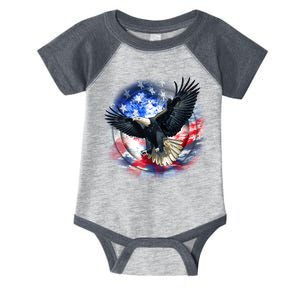 Forever Free United States Eagle Infant Baby Jersey Bodysuit