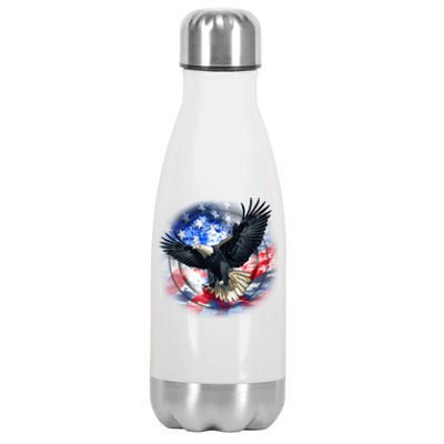 Forever Free United States Eagle Stainless Steel Insulated Water Bottle