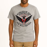 Forged In His Strength Tall T-Shirt