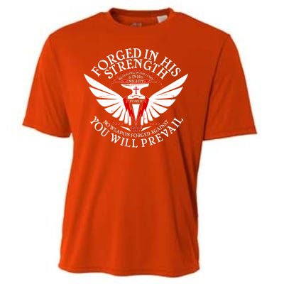 Forged In His Strength Cooling Performance Crew T-Shirt