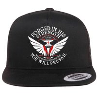 Forged In His Strength Flatbill Hat