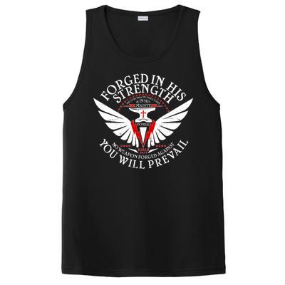 Forged In His Strength PosiCharge Competitor Tank