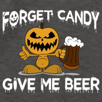 Forget Candy Give Me Beer Vector Backpack