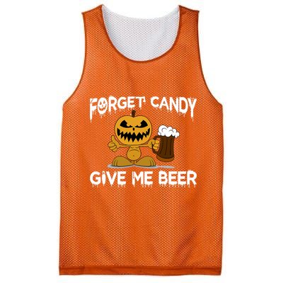 Forget Candy Give Me Beer Mesh Reversible Basketball Jersey Tank