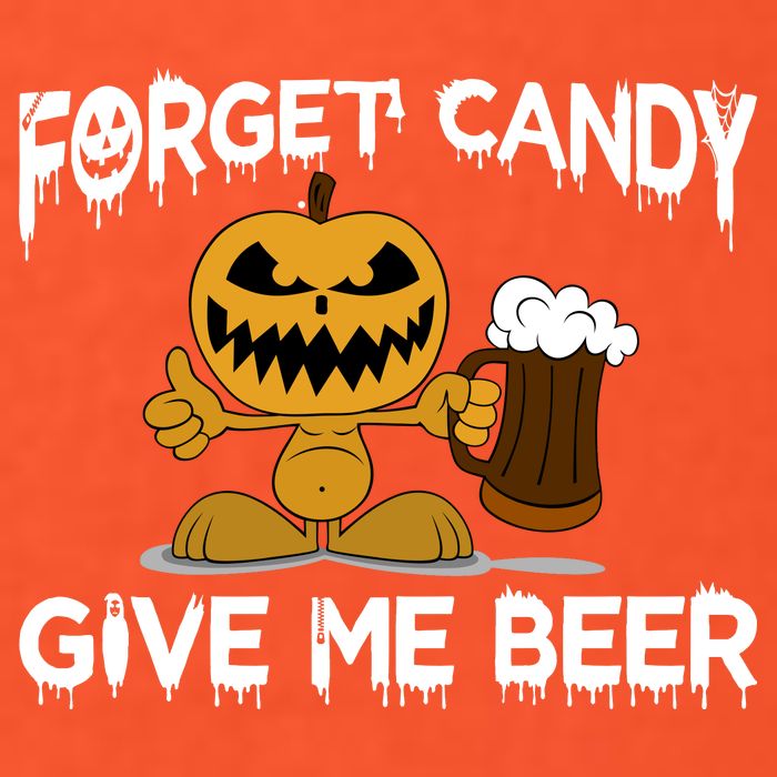 Forget Candy Give Me Beer Golf Towel