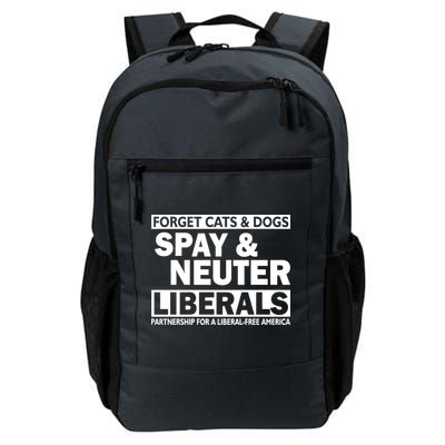 Forget Cats & Dogs Spay Nueter Liberals  Backpack