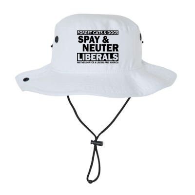 Forget Cats & Dogs Spay Nueter Liberals  Legacy Cool Fit Booney Bucket Hat