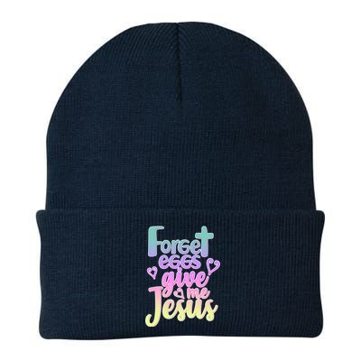 Forget Eggs Give Me Jesus Beanie