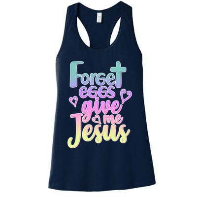 Forget Eggs Give Me Jesus Womens Tank Top