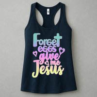 Forget Eggs Give Me Jesus Womens Tank Top