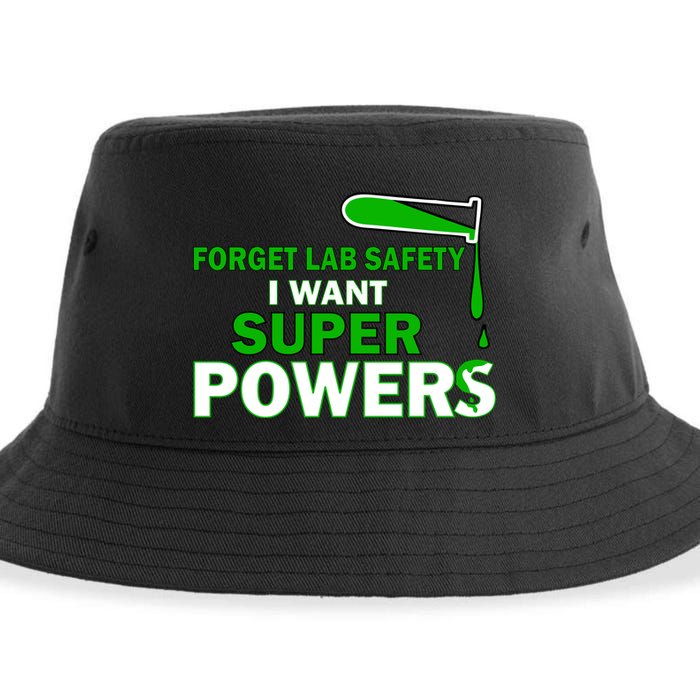 Forget Lab Safety I Want Superpowers Sustainable Bucket Hat