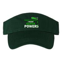 Forget Lab Safety I Want Superpowers Valucap Bio-Washed Visor