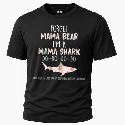 Forget Mama Bear I'm Mama Shark Doo Performance Shirt