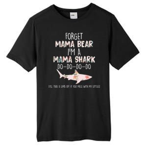 Forget Mama Bear I'm Mama Shark Doo Tall Fusion ChromaSoft Performance T-Shirt