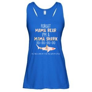 Forget Mama Bear I'm Mama Shark Doo Ladies Essential Flowy Tank