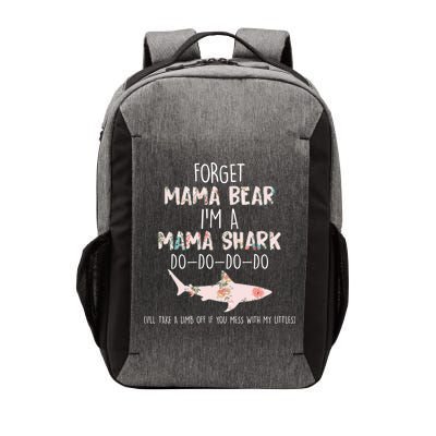 Forget Mama Bear I'm Mama Shark Doo Vector Backpack