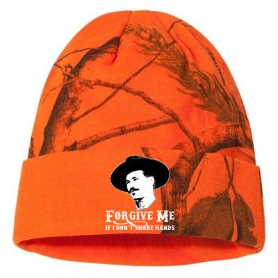 Forgive Me If I Don't Shake Hands Doc Holiday Kati Licensed 12" Camo Beanie