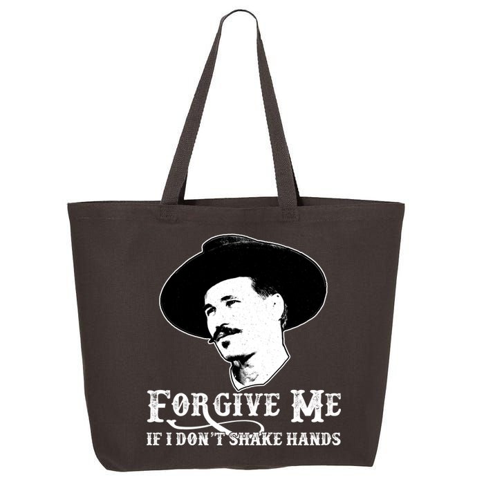 Forgive Me If I Don't Shake Hands Doc Holiday 25L Jumbo Tote