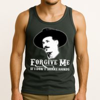 Forgive Me If I Don't Shake Hands Doc Holiday Tank Top