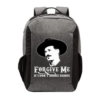Forgive Me If I Don't Shake Hands Doc Holiday Vector Backpack
