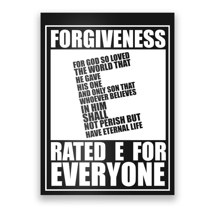 Forgiveness Rated E for Everyone Poster