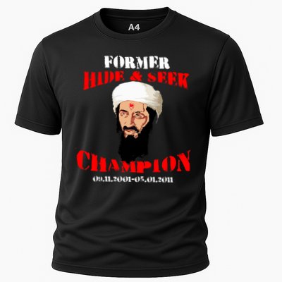 Former Hide and Seek Champion Osama Bin Laden Cooling Performance Crew T-Shirt